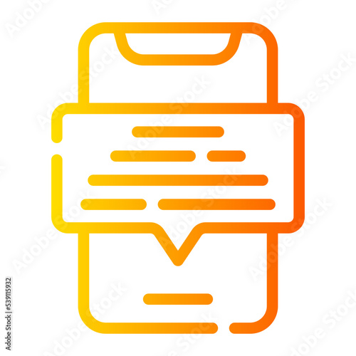 comments gradient icon