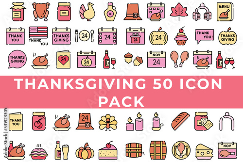 Thanksgiving Icons 