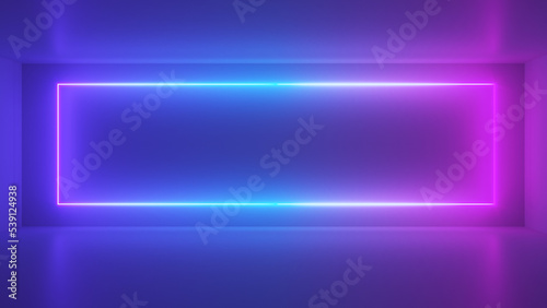 Free Download 3d rendered illustration of an abstract neon background - GFXLoad