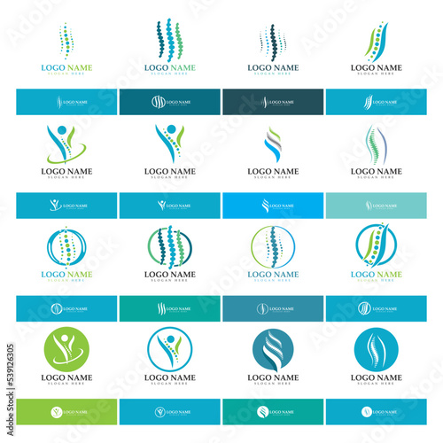 Spine diagnostics symbol