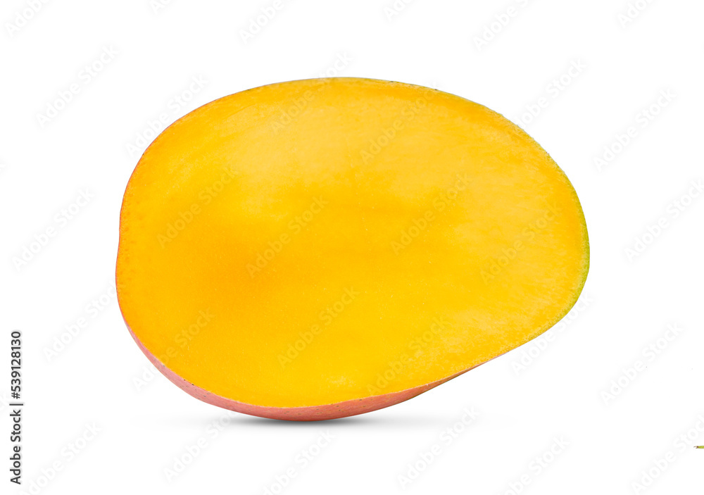 Half mango isolated on transparent png Half mango isolated on transparent png