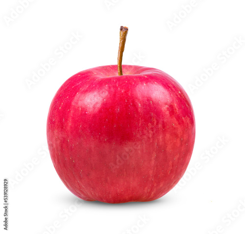 Red apple isolated on transparent png