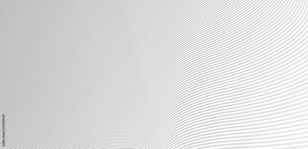 Light grey lines in 3D perspective vector abstract background, dynamic linear minimal design, wave lied pattern in dimensional and movement. Light grey lines in 3D perspective vector abstract background, dynamic linear minimal design, wave lied pattern in dimensional and movement.
