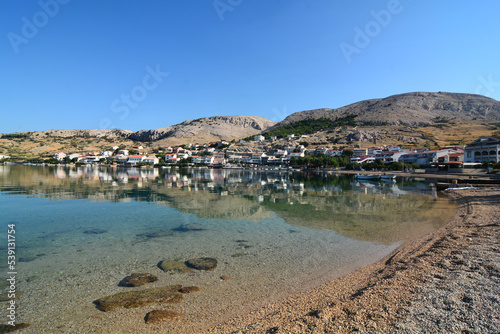 metanja bella località balneare dell'isola di pag in croazia