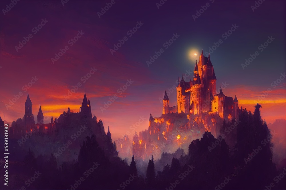 moonlight castle