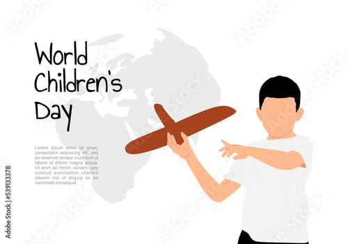 World children day backgrou...