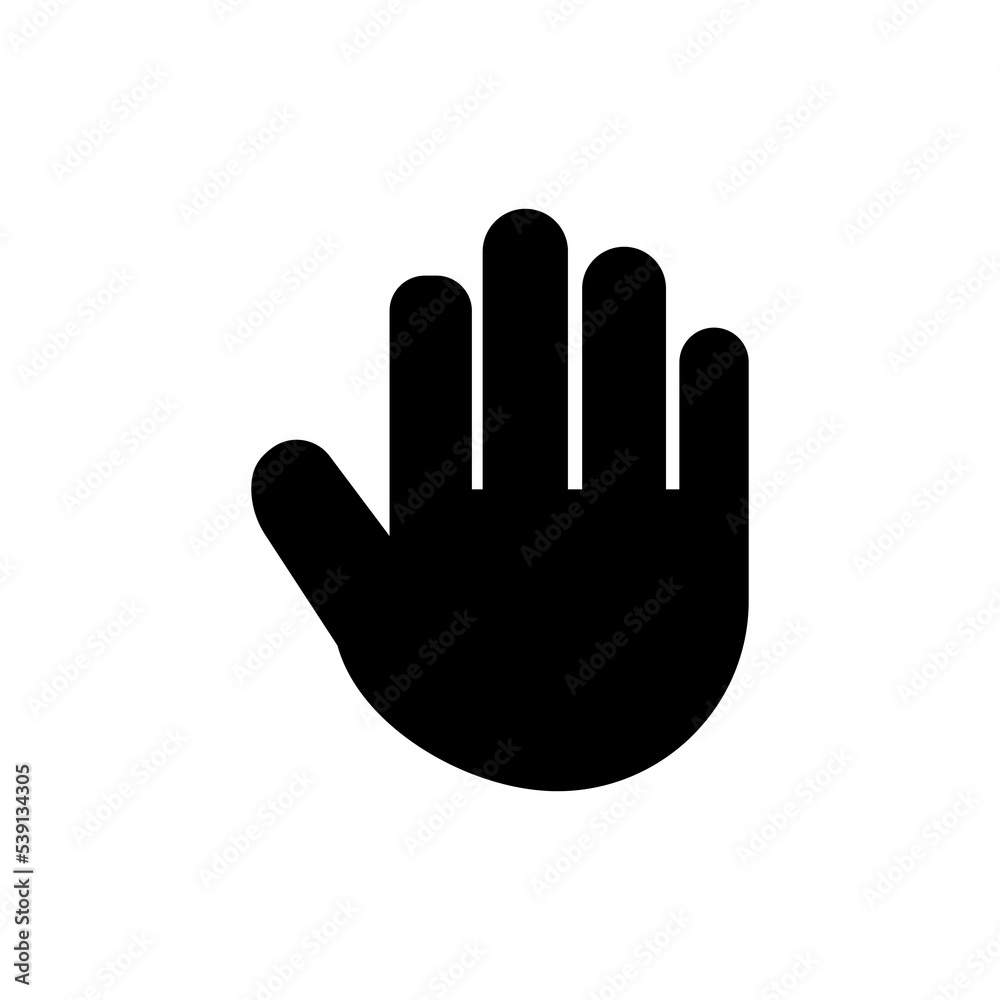 palm hand wave palm hand wave