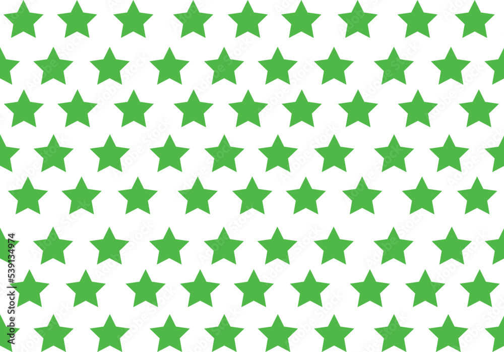 Popular Abstract green Star Pattern Background Vector Print on the wall or the tablecloth and handkerchief. Popular Abstract green Star Pattern Background Vector Print on the wall or the tablecloth and handkerchief.