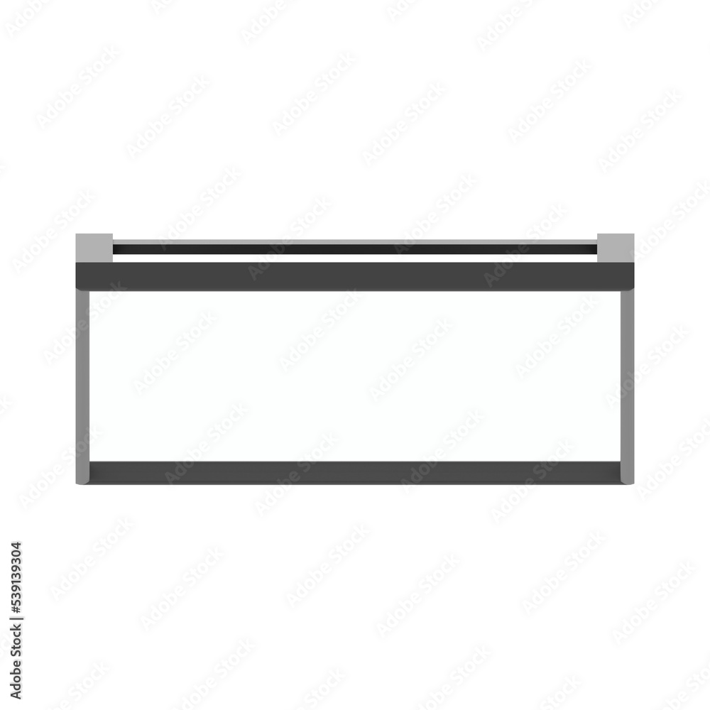 3d rendering illustration of a floor mirror 3d rendering illustration of a floor mirror