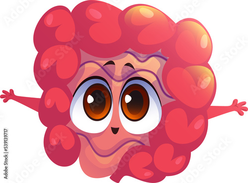 Wallpaper Mural Intestines character Torontodigital.ca