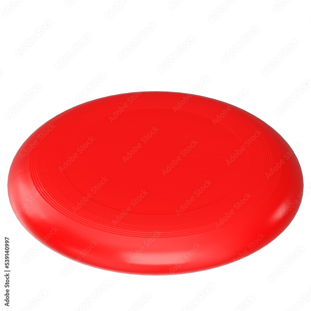 3d rendering illustration of a flying disc 3d rendering illustration of a flying disc