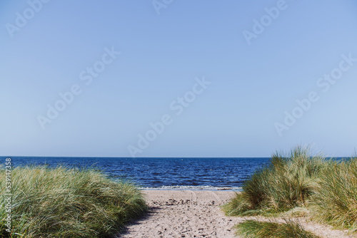 View on Glenbeigh Beach Kerry Ireland Rosbeigh landscape seascape. High quality photo