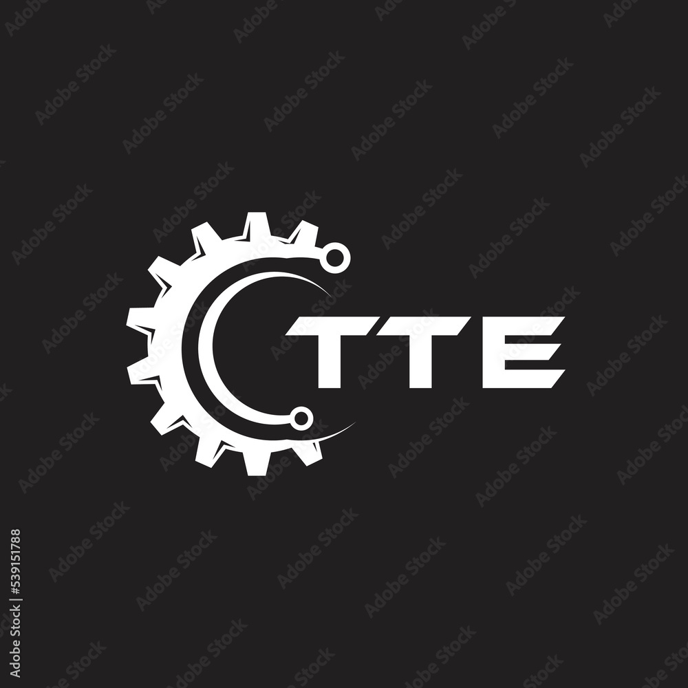 TTE letter technology logo design on black background. TTE creative initials letter IT logo concept. TTE setting shape design.
TTE letter technology logo design on black background. TTE creative initials letter IT logo concept. TTE setting shape design.