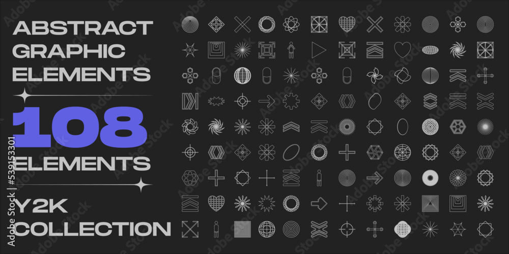 Retrofuturistic y2k geometry design elements collection. Minimalist geometric elements. Frames inspired brutalism. Retrofuturistic y2k geometry design elements collection. Minimalist geometric elements. Frames inspired brutalism.