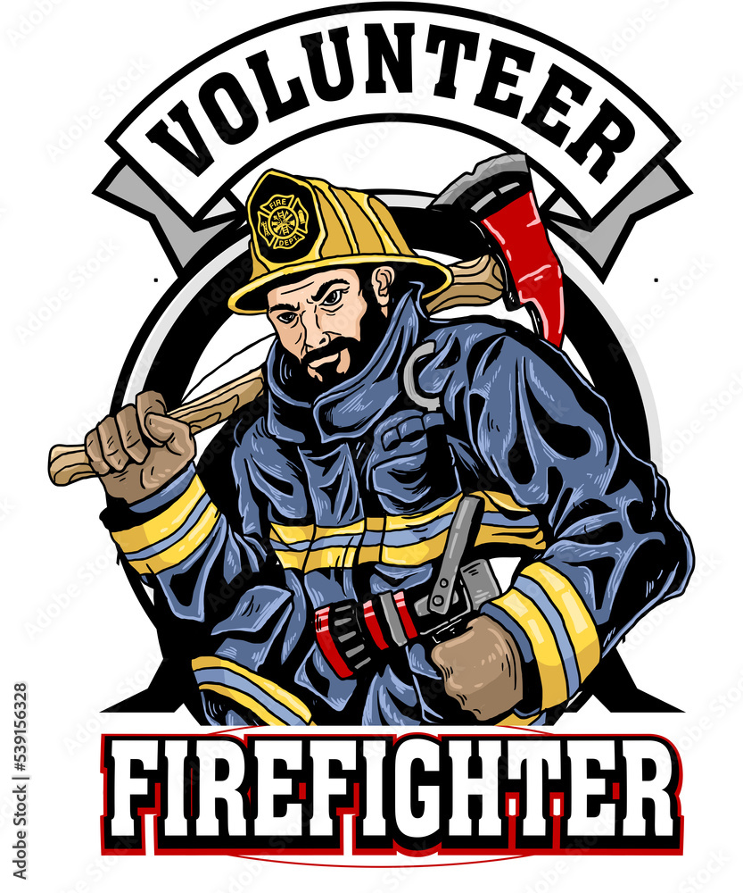 Firefighter t shirt design Firefighter t shirt design