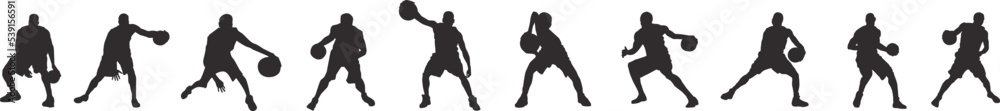 silhouettes of people playing basketball silhouettes of people playing basketball