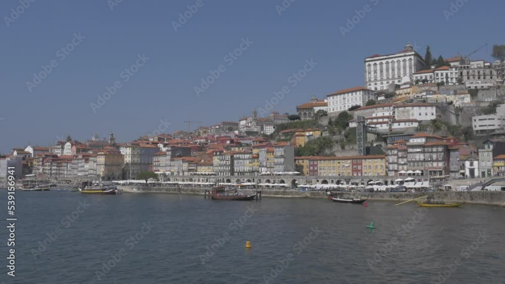 City view of historical center and Douro river promenade in Porto Portugal (Cinelike D)
City view of historical center and Douro river promenade in Porto Portugal (Cinelike D)