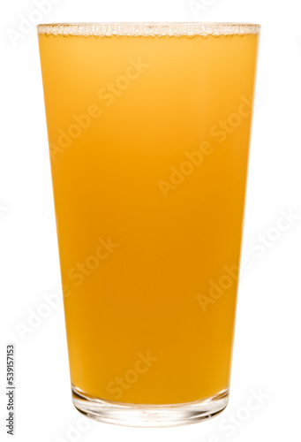 Платно Full shaker pint glass of hazy New England IPA (NEIPA) pale ale beer isolated on