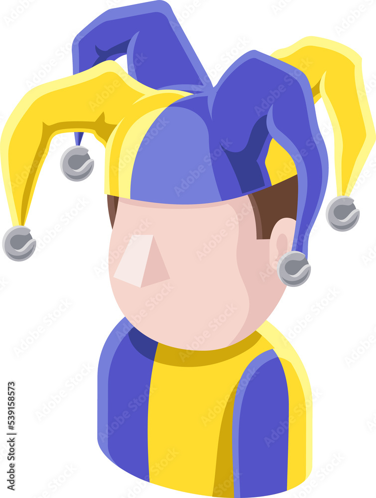Jester Joker Man Avatar People Icon Jester Joker Man Avatar People Icon
