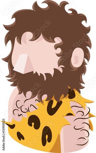Caveman Avatar People Icon