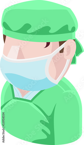 Surgeon Doctor Man Avatar P...