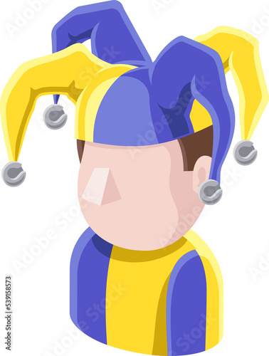 Jester Joker Man Avatar Peo...
