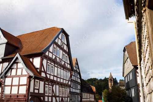 historic city schwalmstadt in hesse germany photo