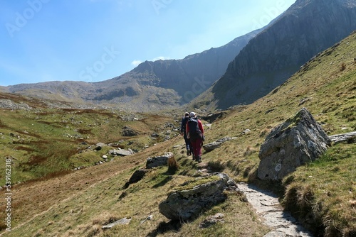 Scotland, Snowdonia. Hiking and climbing ridges through the wilderness during Spring time. Some days are sunny some days are rainy, but all of them are an adventure 