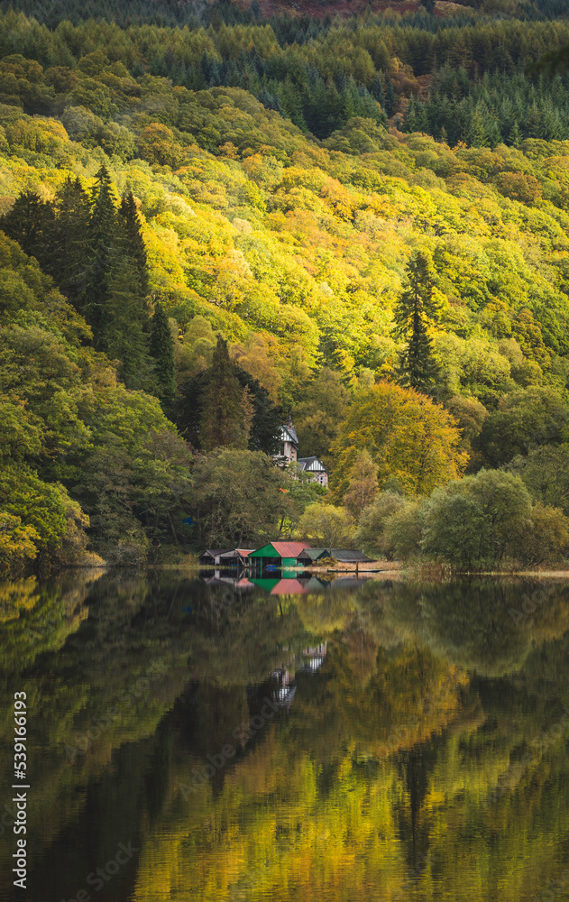 Fototapeta premium loch ard, scotland