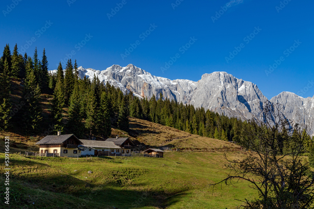 Hochkoening mountain range in Salzburger Land