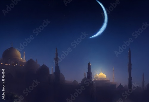 Arabian night photo