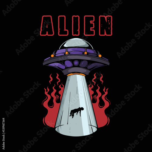alien ufo kidnap human