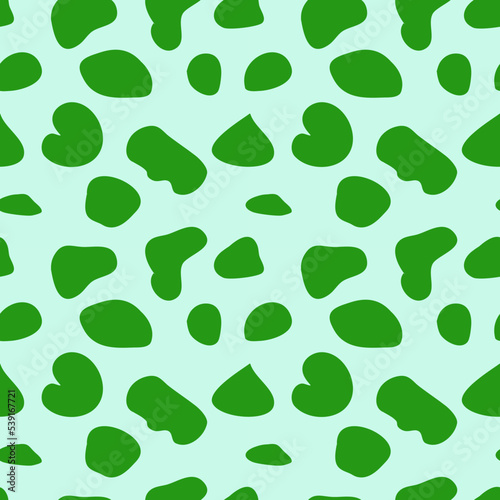 green background seamless pattern