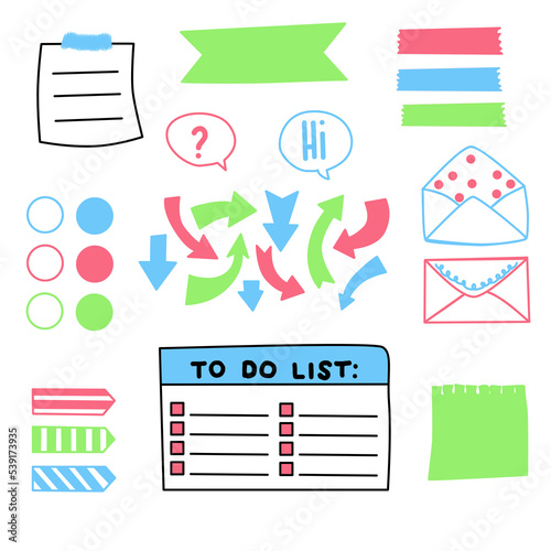 set of business icons