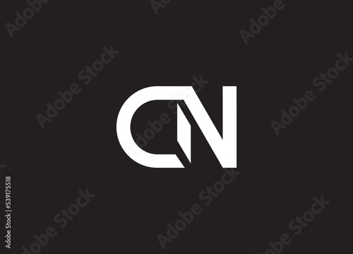 CN Letter Initial Logo Design And Company Logo,