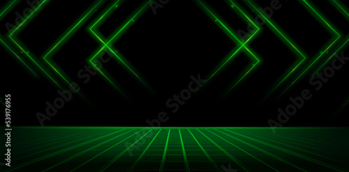 neon green glowing in the dark illustration of abstract background green looping animation for ecommerce signs retail shopping, advertisement business agency, ads campaign marketing, email newsletter