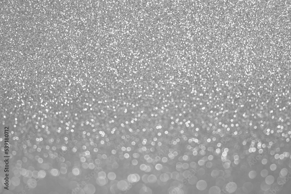 Abstract Glitter Background. Silver Texture Sparkling Shiny Paper for