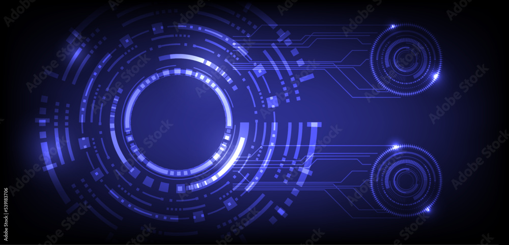Abstract geometric circuit board technology background. Abstract geometric circuit board technology background.