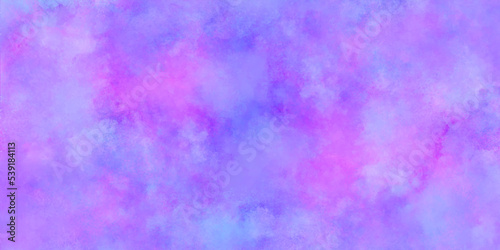 Abstract watercolor background texture .Grunge smooth light sky blue, pink and purple shades aquarelle background .Creative design with grunge aquarelle painted paper textured canvas for vintage .