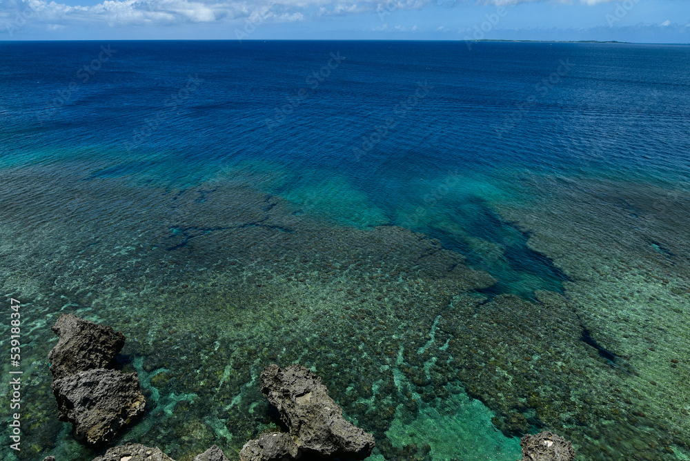 Fototapeta premium 沖縄宮古島の美しい風景