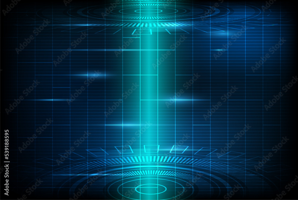 Obraz premium abstract future technology vision design innovation concept background