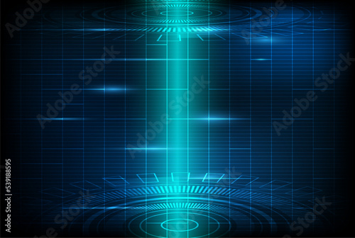 abstract future technology vision design innovation concept background