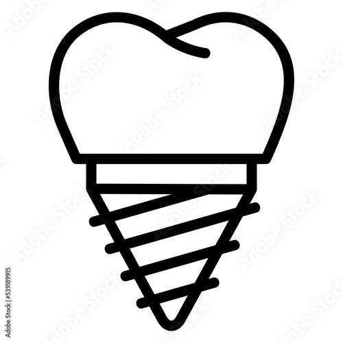 surgery, dental, braces, implant, orthodontist icon
