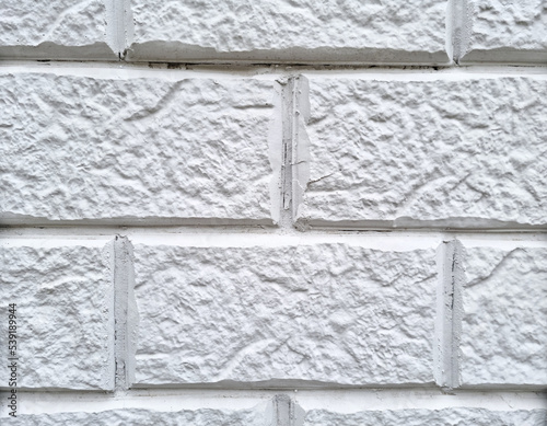 stone wall background, white brick.
