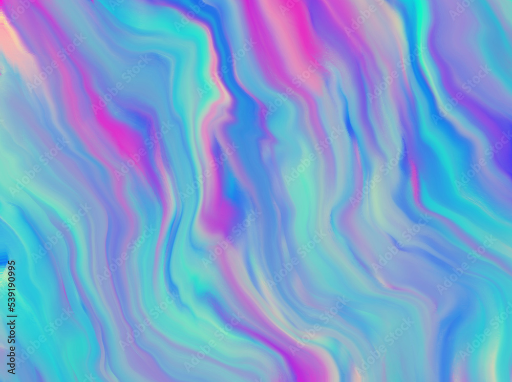 Liquify fluids multicolor wavy background