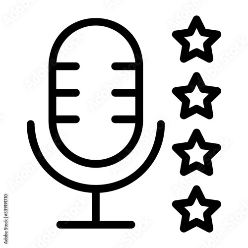 rating line icon