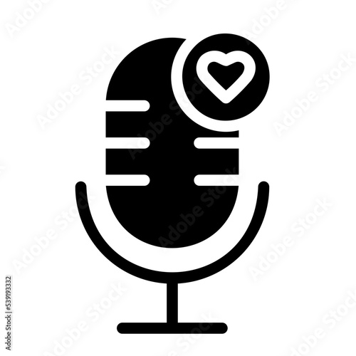 favourite glyph icon