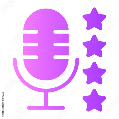 rating gradient icon