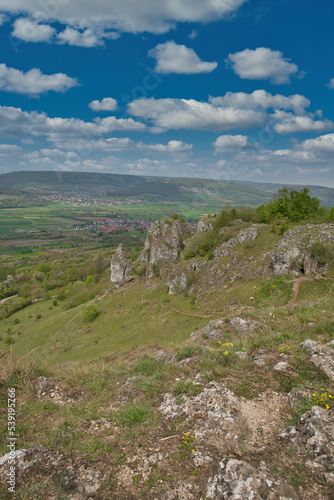 Panorama Walberla Ehrenbürg Landkreis Forchheim Oberfranken Deutschland 