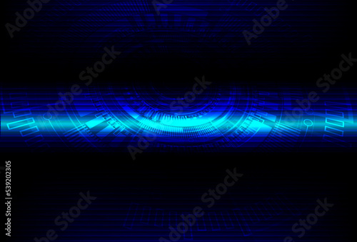  Abstract technology background Hi-tech communication concept innovation background vector illustration